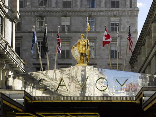 Haus mit Tradition -- und Geschichte: Das Savoy-Hotel in London. (c) Savoy