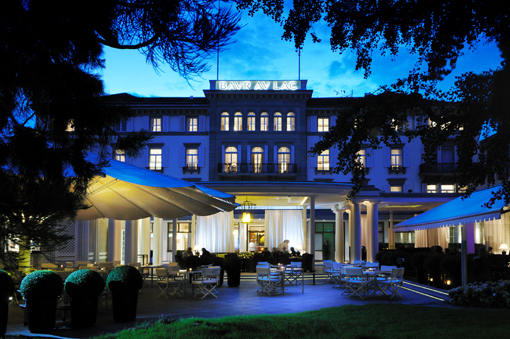 Luxus am Zürichsee: Das Hotel Baur au Lac. (c) LHW