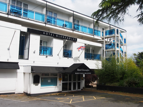 Das wahre “Fawlty Towers”: Hotel Gleneagles in Torquay. (c) Pohl