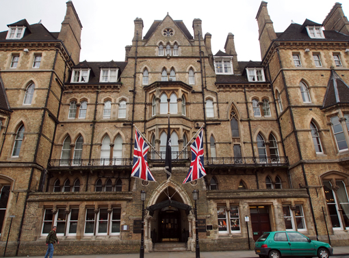 Randolph Hotel Oxford: Wo Inspektor Morse einkehrte